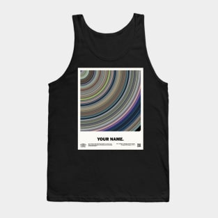 minimal_Your Name Abstract Liquid Art Anime Tank Top